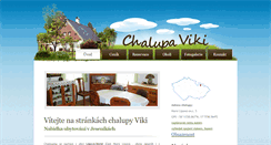 Desktop Screenshot of chalupa-viki.cz